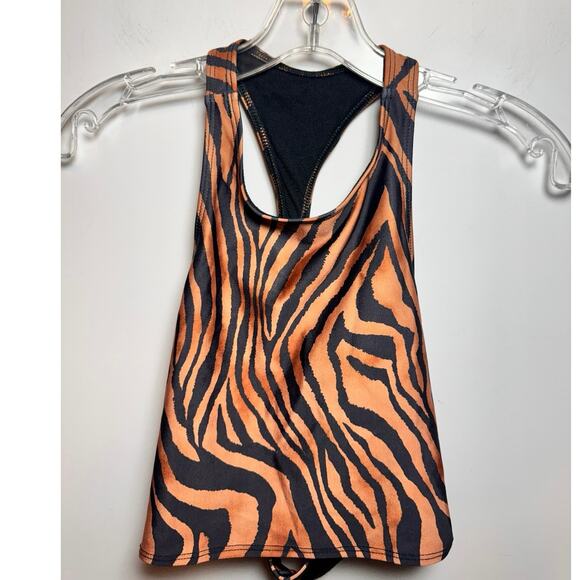 Brand New Onzie Women's Medium/Large Animal Print Sleeveless Tank Workout Top - Picture 4 of 10